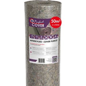 Schildersvlies Pro - Afdekvlies Bont - 1M x 50M - Absorberende Afdekfolie - Vloeren en Meubels - Schilder- en Renovatiewerkzaamheden