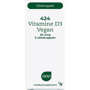 AOV 424 Vitamine D3 Vegan  - 15 ml - Voedingssupplementen - Vitaminen
