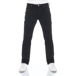 Lee Heren Jeans Broeken BROOKLYN STRAIGHT regular/straight Fit Zwart 48W / 32L Volwassenen