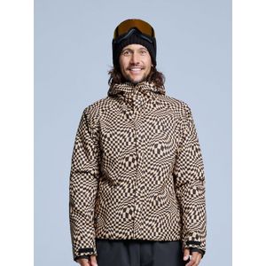 Poederbaas Ski-jas Heren - Arty 2L Insulated - Warm Sand - Maat M