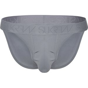 SUKREW Tanga Studio Grey - MAAT XS - Heren Ondergoed - Slip voor Man - Mannen Brief