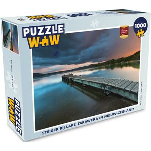 Puzzel Steiger bij Lake Tarawera in Nieuw-Zeeland - Legpuzzel - Puzzel 1000 stukjes volwassenen