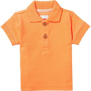 Noppies Boys Polo Berryville short sleeve Jongens Poloshirt - Tangerine - Maat 92