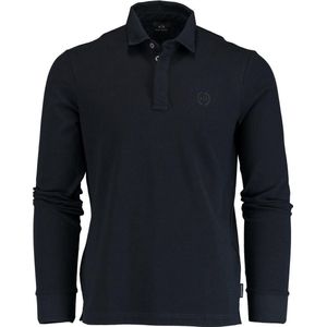 Armani Exchange Polo lange mouw Blauw Polo Donkerblauw Regular FIt 8NZF79.ZJ81Z/1510