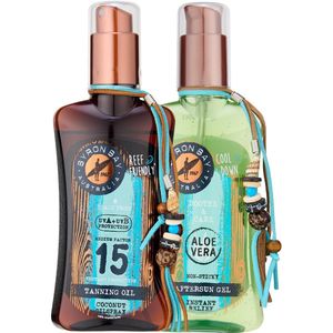 Byron Bay Coconut Oilspray SPF 15 & Aftersun Cooling Aloe Vera Gel