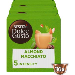 NESCAFÉ Dolce Gusto Almond Macchiato capsules - vegan koffie - 36 koffiecups