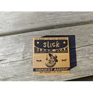 Honest Amish Slick baardwax