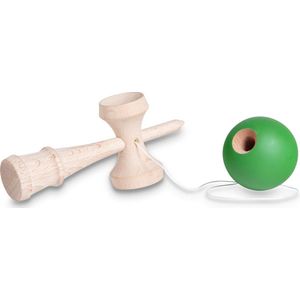 BS Toys Kendama Spel - Japanse Behendigheidsspel vanaf 8 Jaar - Houten Spel - Coördinatie Training