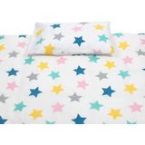 Briljant Baby Dekbedovertrek voor ledikant - 100x135 - Roze - sloop 40 x 60 cm