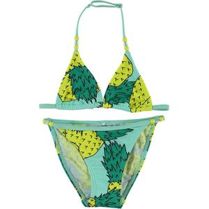 Name it bikini ananas - groen - Zitron - maat 140