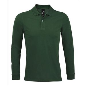 SOL'S Men´s Long-Sleeve Piqué Polo Shirt Perfect L02087 - Bottle Green - L