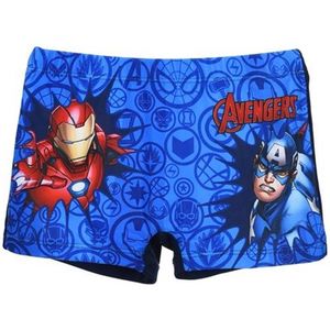 Marvel Avengers - Zwembroek - Blauw - Zwemshort - boxershort - strak model - Maat 140