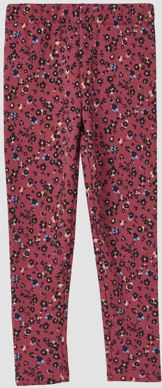 Legging - Thermofleece - Bloemenpatroon