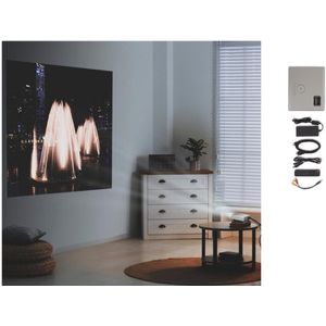 dia projector- LED Projector – HD Beamer 1280x720P – Ondersteunt 1080P – Tot 3,30 m Beelddiagonaal – Ingebouwde Speaker – Incl. HDMI & Afstandsbediening – Voor Thuisbioscoop, Films & Presentaties-Mini projector / Filmprojector-