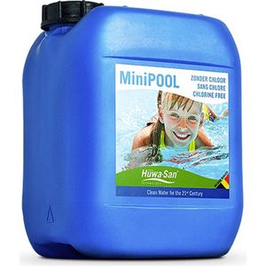 Huwa San MiniPool - Multifunctioneel en krachtig zwembad waterbehandelingsmiddel - Kinderbaden tot 10m³ - Chloorvrij - Zoutloos