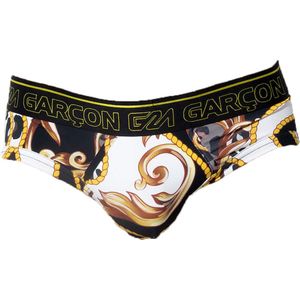 Garçon Gold Leaf Brief - MAAT S - Heren Ondergoed - Slip voor Man - Mannen Brief