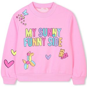 Billieblush - U20877 - Sweatshirt - Roze - Franse Terry