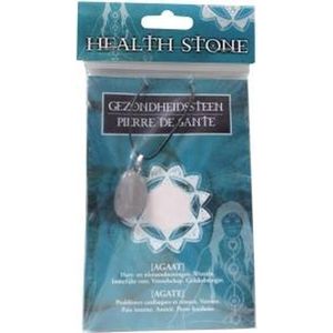 Mattisson Steen met koord agaat 1 stuks