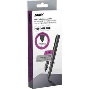 LAMY Safari twin pen all black EMR Digital Writing for Glossy Surfaces (PC/EL)