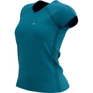 Compressport | Training T-shirt | Dames - Enamel - XS