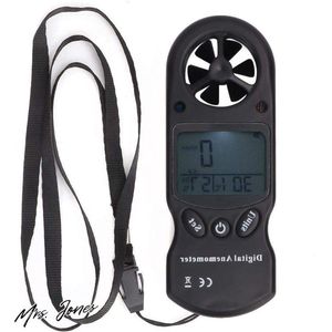 Mrs. Jones Digitale thermometer - Anemometer Luchtvolumemeter 3-in-1 Hygrometer voor binnen Buiten voor wandelen op reis .