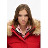 Superdry - Everest - Jas - Slim Fit - Imitatiebont Capuchon