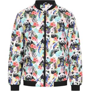 Mo - Bomberjack - Tropische Print - Relaxte Pasvorm