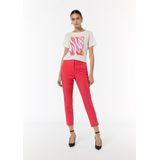 comma - Capri Broek - 7/8 - Viscosemix - Slim Fit