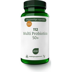 AOV 112 Multi Probiotica 50+ - 60 vegacaps - Multivitaminen - Voedingssupplement