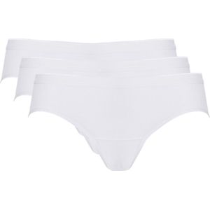 ten Cate Basics bikini slip wit 3 pack voor Dames | Maat S