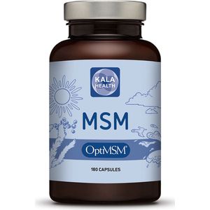 OptiMSM® - 180 Capsules - 1000mg - De meest zuivere vorm van MSM - Kala Health