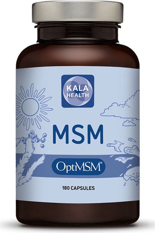 OptiMSM® - 180 Capsules - 1000mg - De meest zuivere vorm van MSM - Kala Health