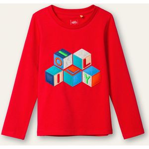Oilily - Tolsy long sleeve T-shirt - Rood - 104/4yr