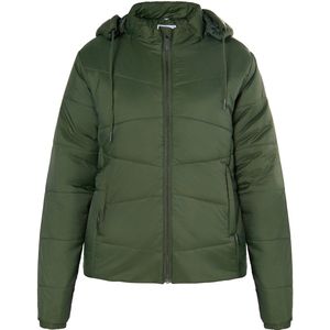 Usha - Licht Gewatteerd Jack - Sportief Design - Met Afneembare Capuchon