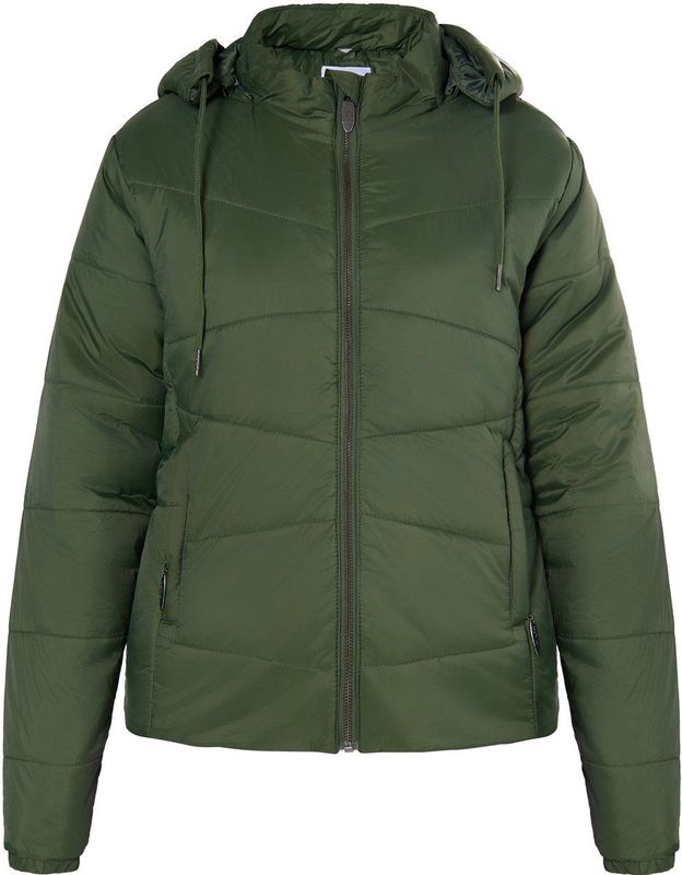 Usha - Licht Gewatteerd Jack - Sportief Design - Met Afneembare Capuchon