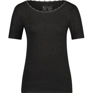 RJ Bodywear Thermo dames T-shirt kant (1-pack) - zwart - Maat: XXL