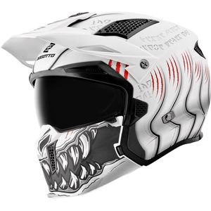 Bogotto Radic Waheela 22.06 Wit Jethelm - Maat L - Helm