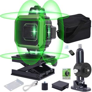 Laserwaterpas 4 x 360° - Nivelleer en Positioneer met Precisie