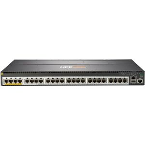Aruba, a Hewlett Packard Enterprise company Aruba 2930M 24 Smart Rate PoE+ 1-slot Managed Gigabit Ethernet (10/100/1000) Power over Ethernet (PoE) 1U Zwart