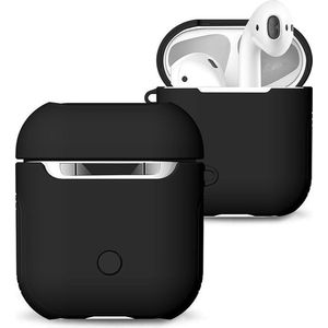 KELERINO. Hybride hoesje geschikt voor Airpods - Zwart