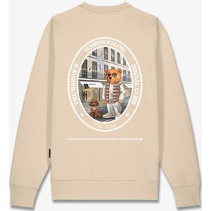 Pullover Oval Backprint Filou CL - Sand XS