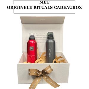 Rituals - Ayurveda - Homme - Geschenkset - 2X Shower Gel a 200 ml = 400 ml in Originele RITUALS Cadeaubox - Douchegel - Doucheschuim