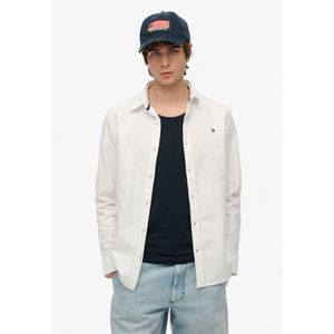 Superdry - Classic Oxford - Overhemd - Wit - Lange Mouwen
