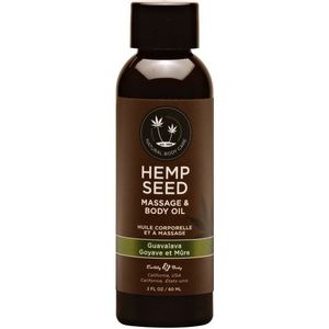 Guavalva Massage Oil with Guava Blackberry Scent - 2 oz / 60ml