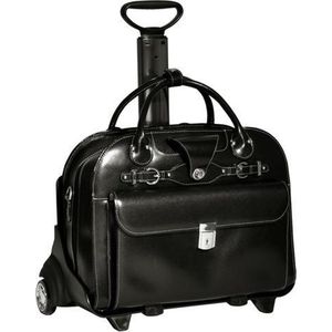 McKlein Laptop Trolley - Zwart - 15.4"" - Roseville