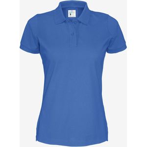 Cottover POLO PIQUE LADY - GOTS GECERTIFICEERD 141005 - Blauw - XS