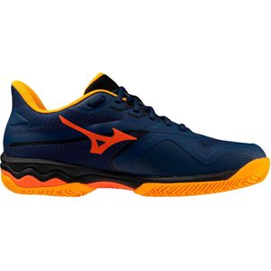 Mizuno Padelschoen Tennisschoen Wave Exceed Light Heren Blauw Oranje