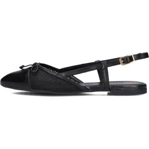 Unisa - Amale - Pumps - Zwart - Textiel - Kunststof Zool