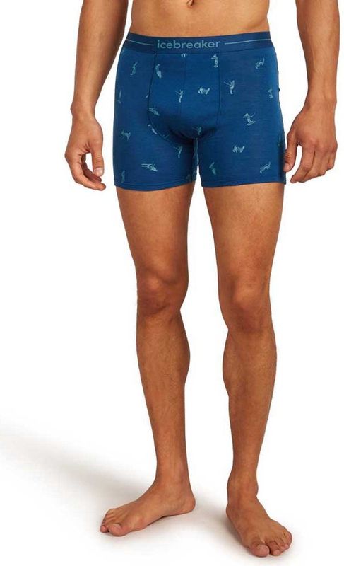 Icebreaker - Merino 150 Anatomica - Boxershorts - Blauw