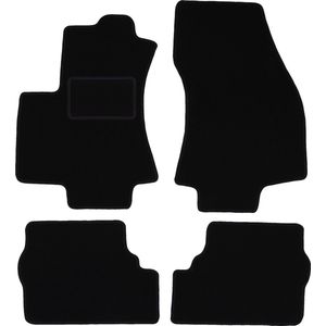 Zwarte veloursmatten voor: Opel Zafira A minivan (1999-2005)